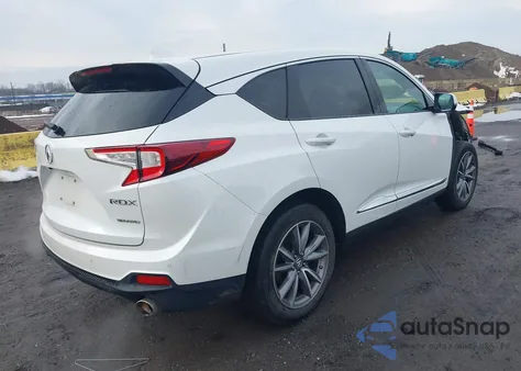 2020 Acura Rdx Technology Package z USA, uszkodzony, nr VIN 5J8TC2H50LL041569